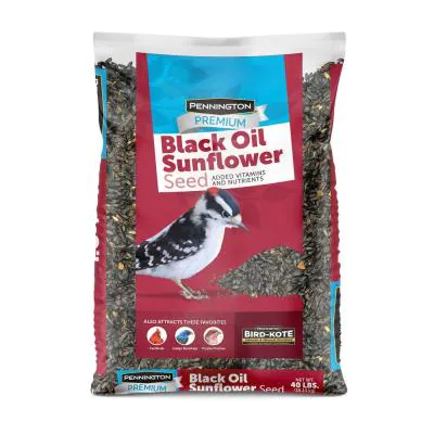 Click to enlarge pic of 40 lb. bag of sunflower seeds